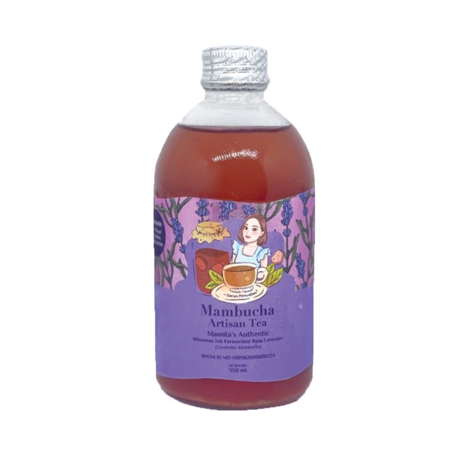 Mamita Mambucha Artisan Tea Lavender Bottle 350ml