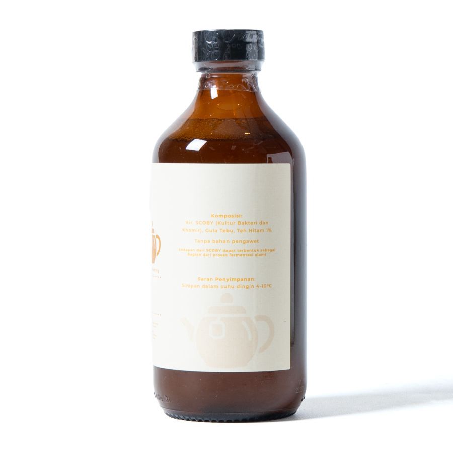 Kombucha Black Tea Teh Fermentasi Astro Goods 330ml