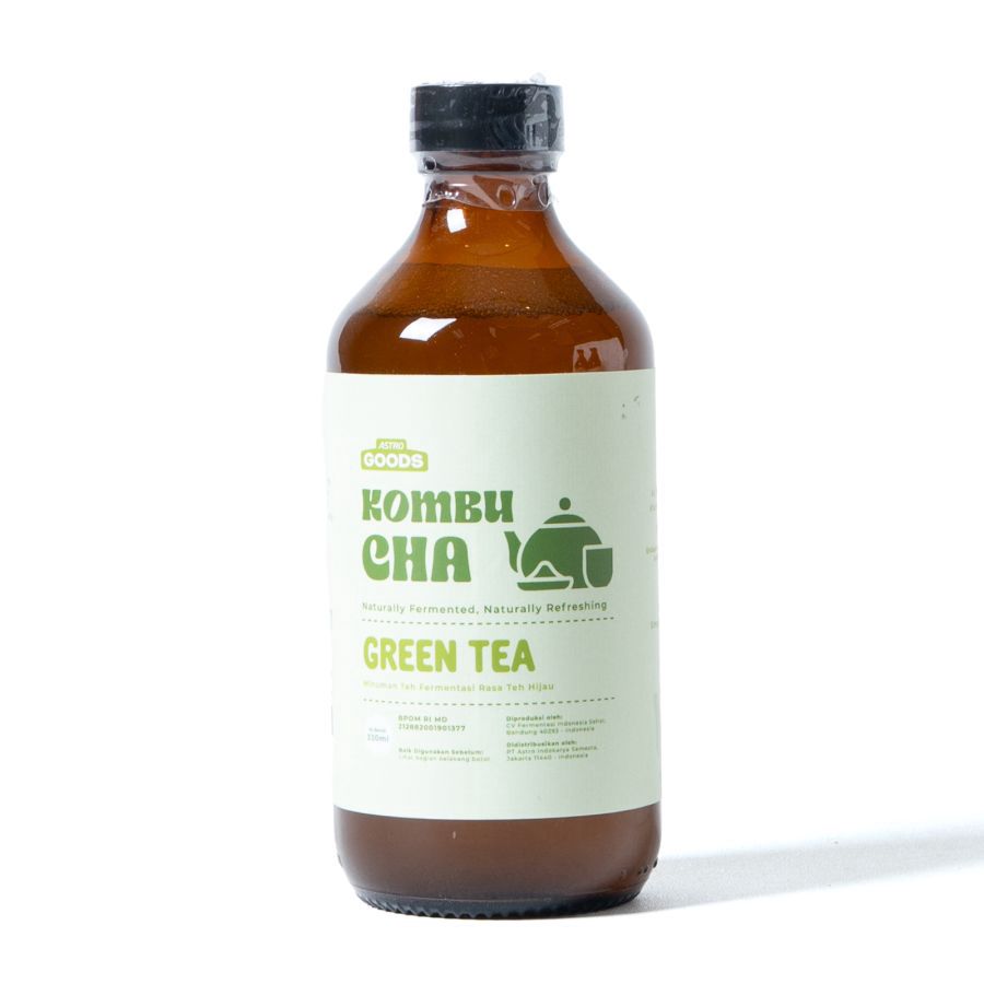 Kombucha Green Tea Teh Fermentasi Astro Goods 330ml