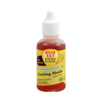 Koepoe Koepoe Pewarna Makanan Kuning Muda