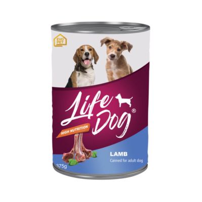 Life Dog Lamb Adult Makanan Anjing Basah