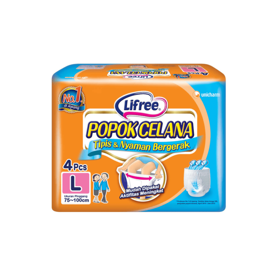 Lifree Celana Tipis L 4 1pack