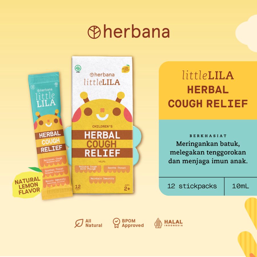 Herbana Little Lila Obat Batuk Anak 12stick 1pcs