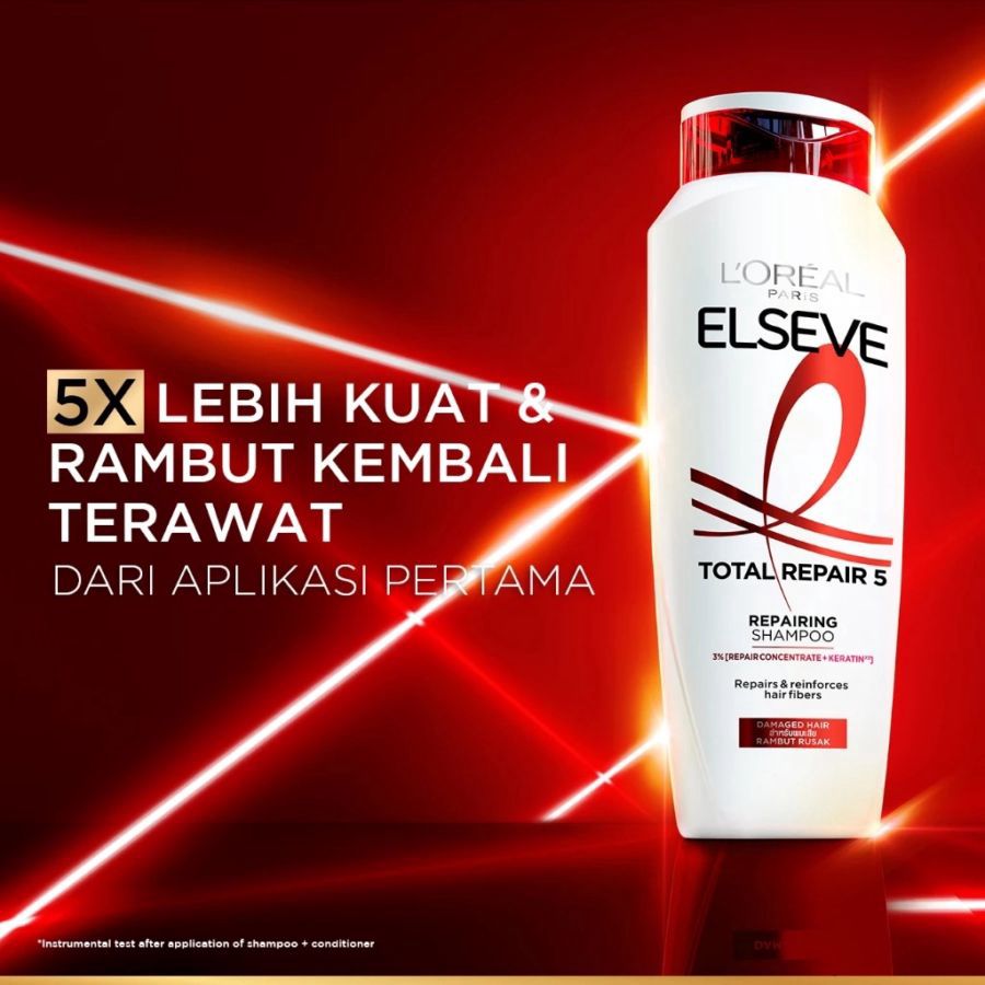 L'Oreal Paris Elseve  Total Repair 5 Repairing Shampoo 400ml