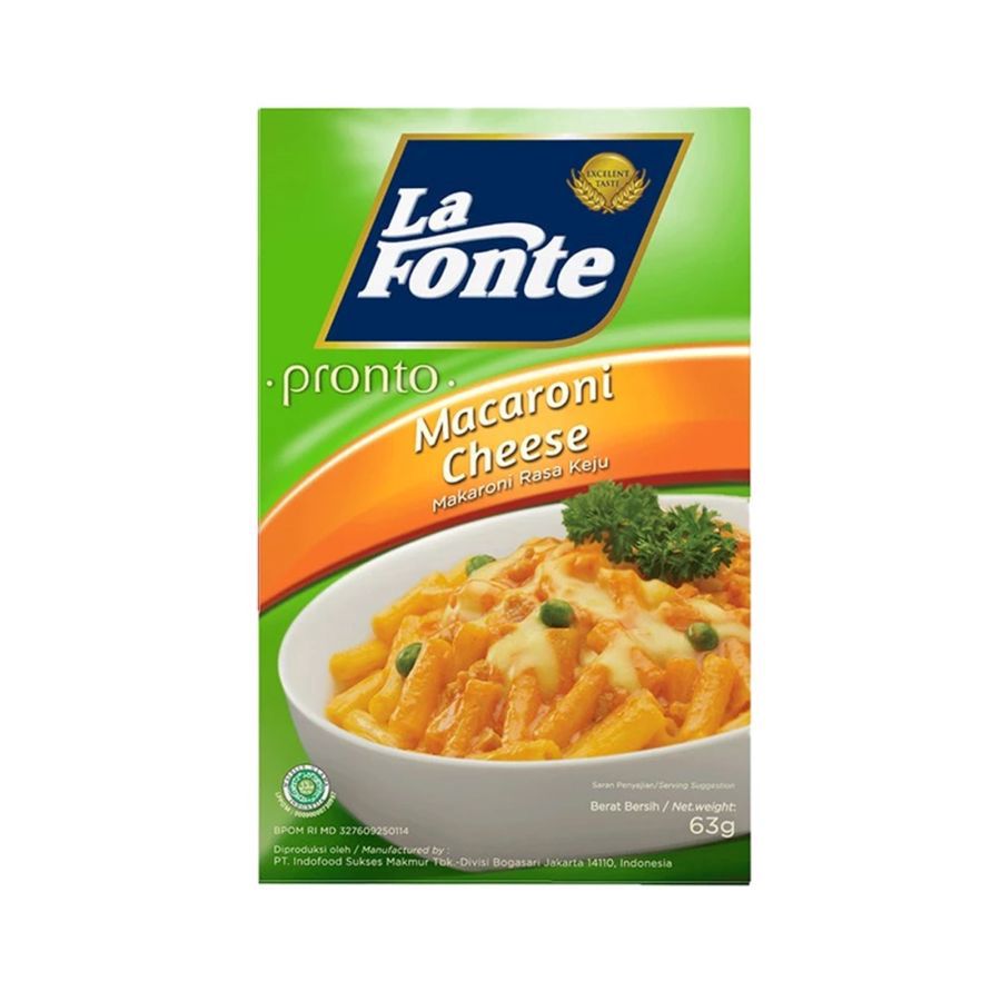 La Fonte Makaroni Keju Pasta