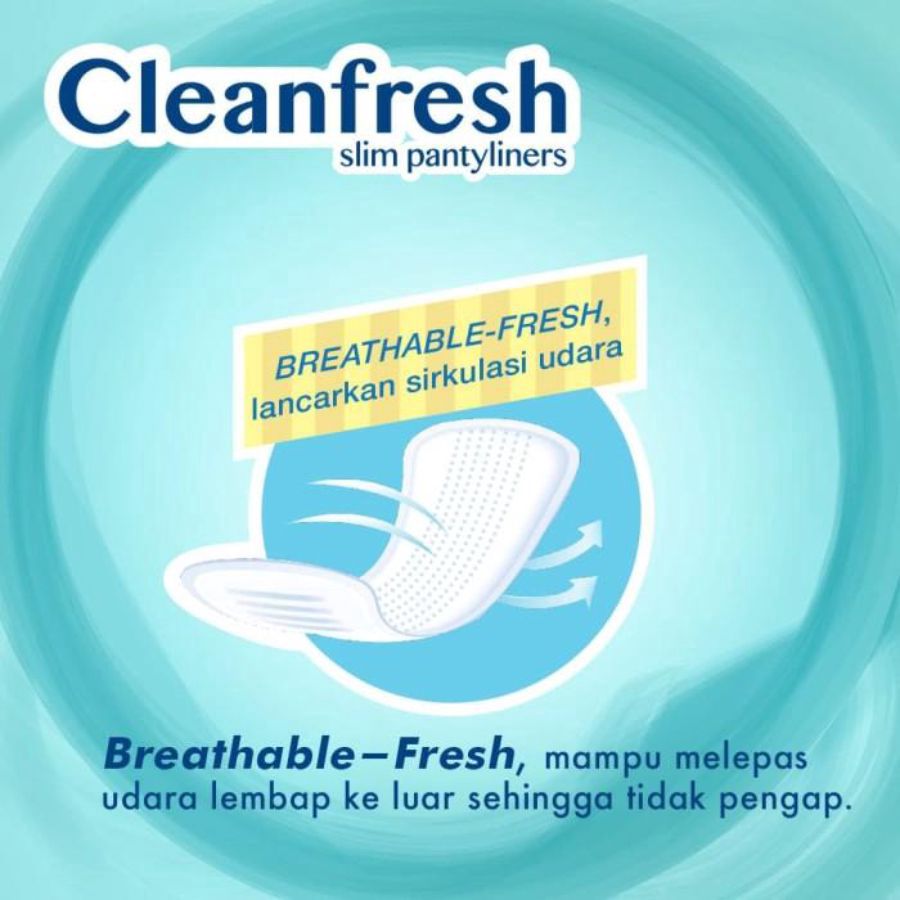 Laurier Cleanfresh Non Perfume Pantyliner 40pads