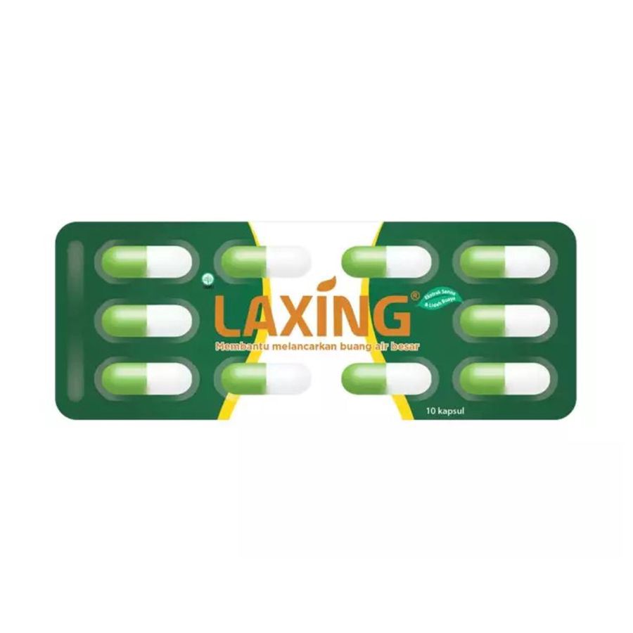 Laxing Obat Melancarkan BAB 10kapsul