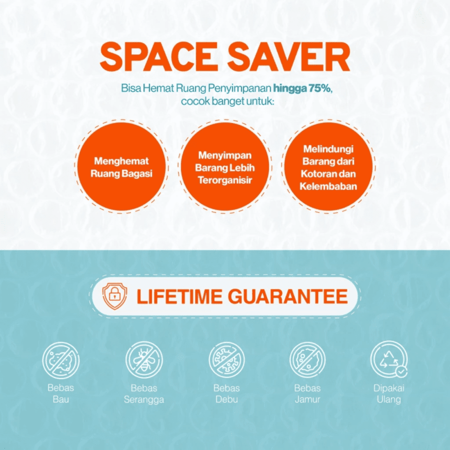 Leka Go Space Saver Vacuum Storage Size M 1pcs