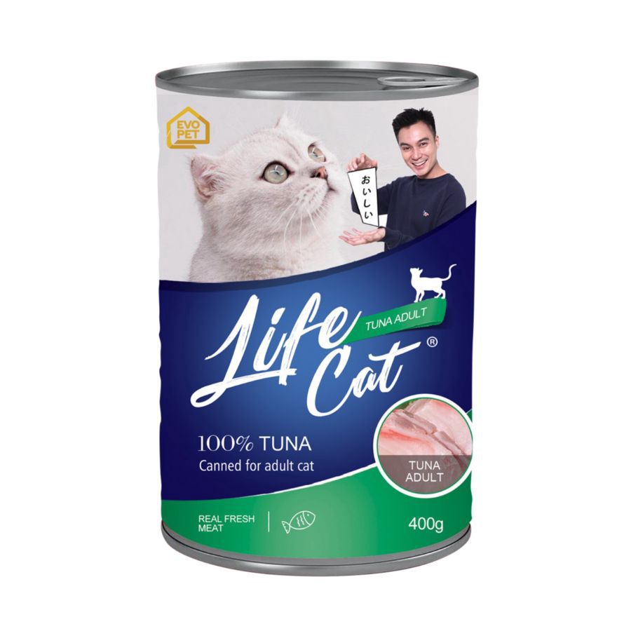 Life Cat Tuna Adult Makanan Kucing Kaleng 400gram