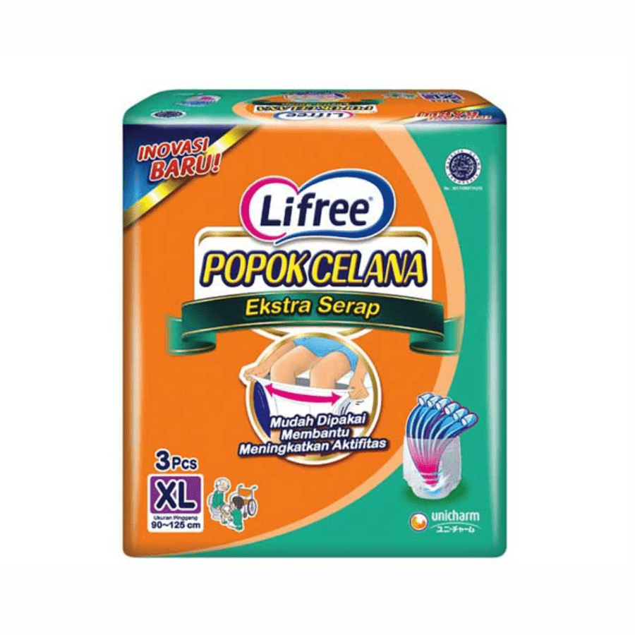 Lifree Extra Serap Popok Celana Dewasa XL3 1pack