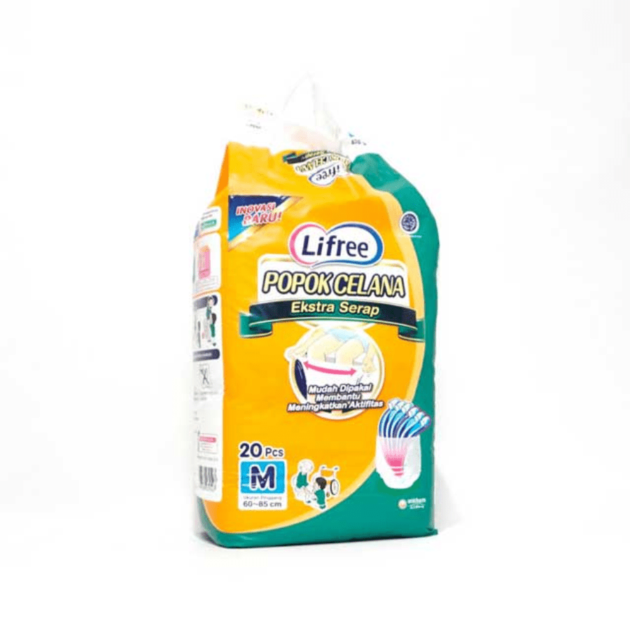 Lifree Anti Bocor Ekstra Serap Day & Night Popok Celana Dewasa M20