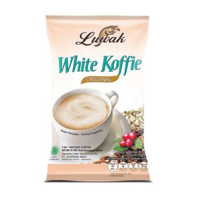 Luwak White Koffie Original Kopi Bubuk Bag 9 sachets x 20gr
