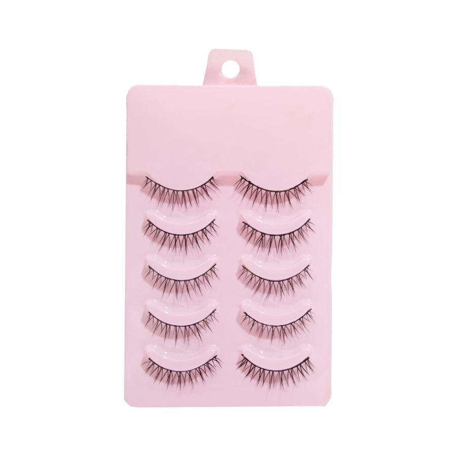 MAANGE 5 Pairs of Natural 3D False Eyelashes Bulu Mata Palsu 1464 Z19 100gram