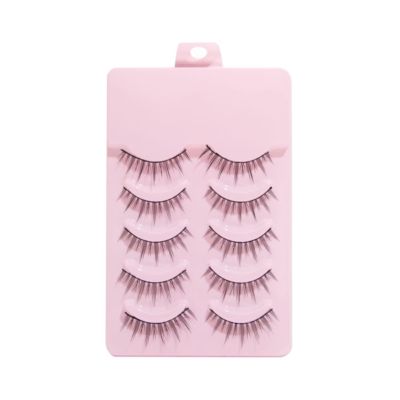 MAANGE 5 Pairs of Natural 3D False Eyelashes Bulu Mata Palsu 1464 X001