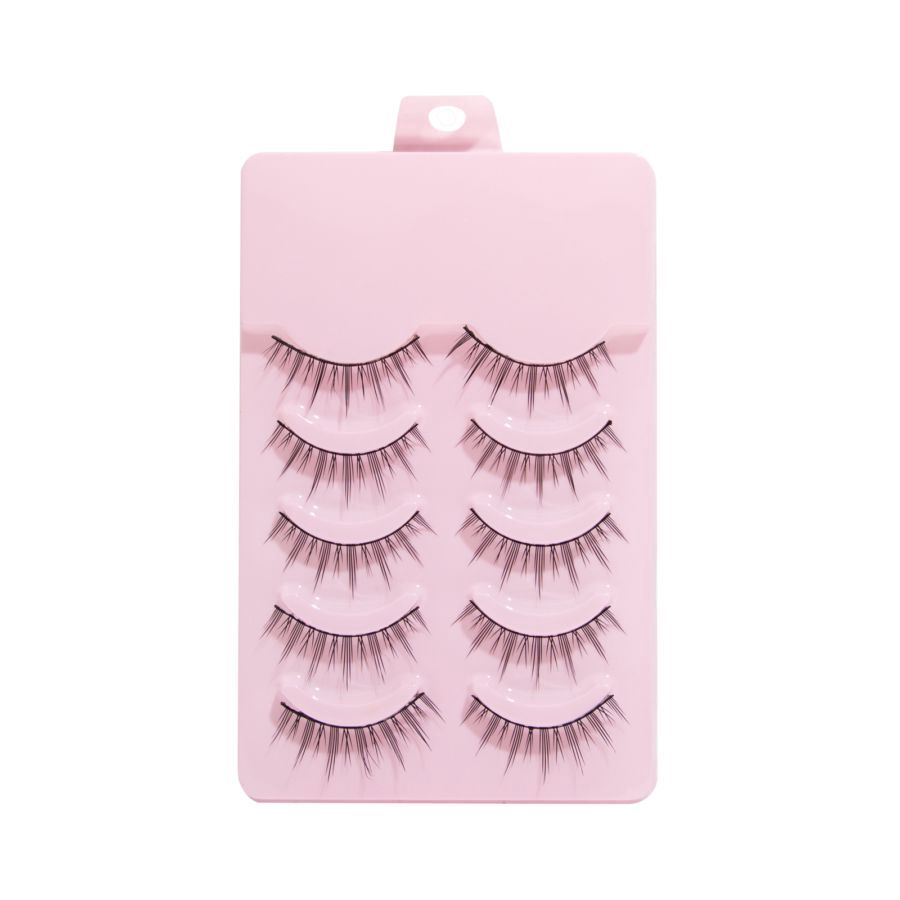 MAANGE 5 Pairs of Natural 3D False Eyelashes Bulu Mata Palsu 1464 X001 100gram