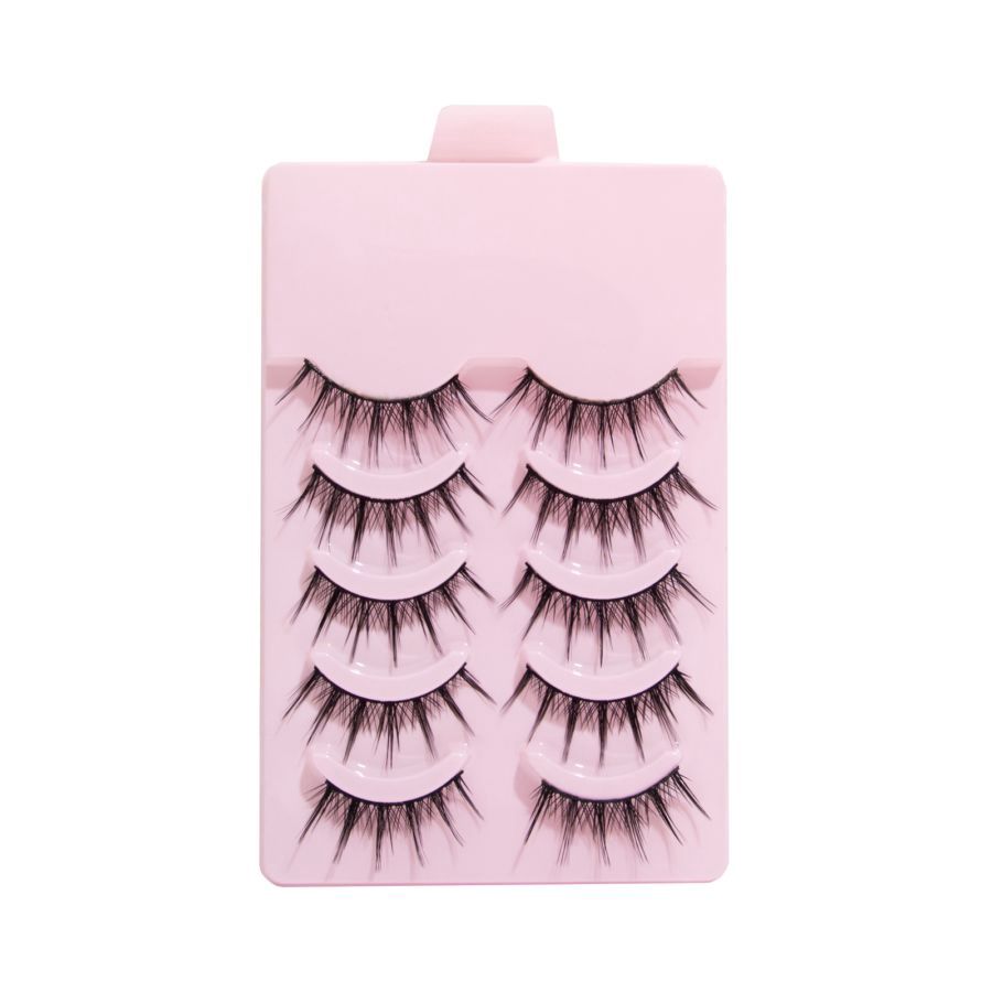 MAANGE 5 Pairs of Natural 3D False Eyelashes Bulu Mata Palsu 1464 009 100gram