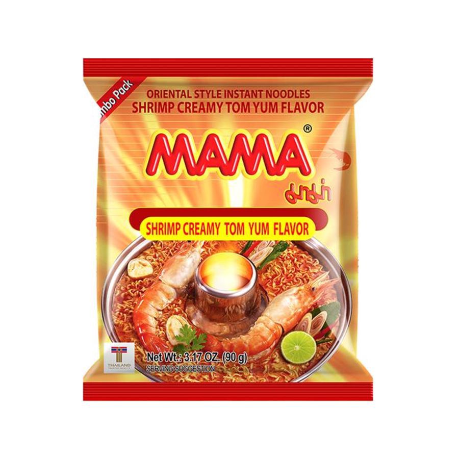 Mama Mie Kuah Shrimp Creamy Tom Yum Mie Instan