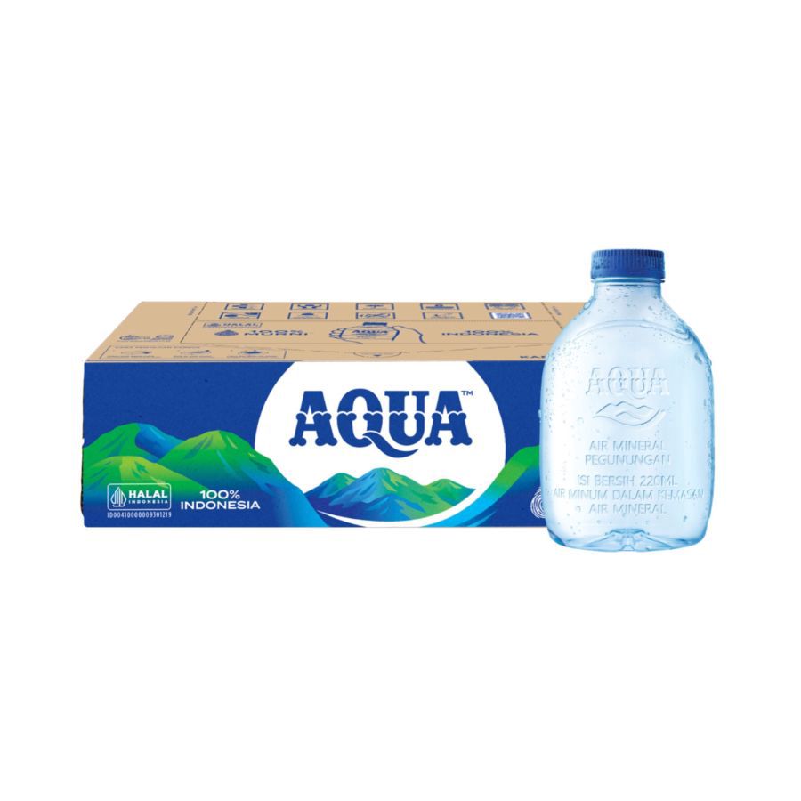 AQUA Cube Air Mineral Dus 220ml 24pcs