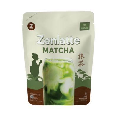 Zenlatte Matcha Latte Pouch 10 sachet x 200 gram