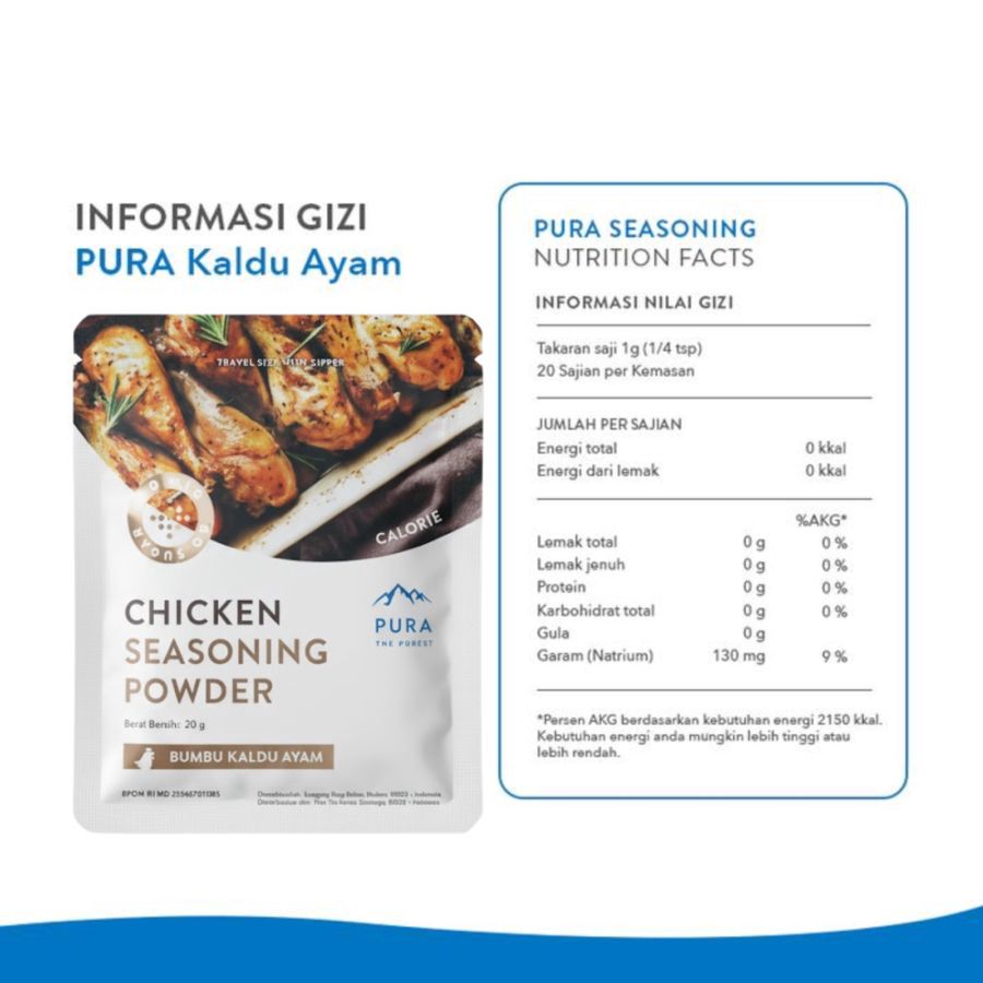 Pura Chicken Seasoning Powder 20gram