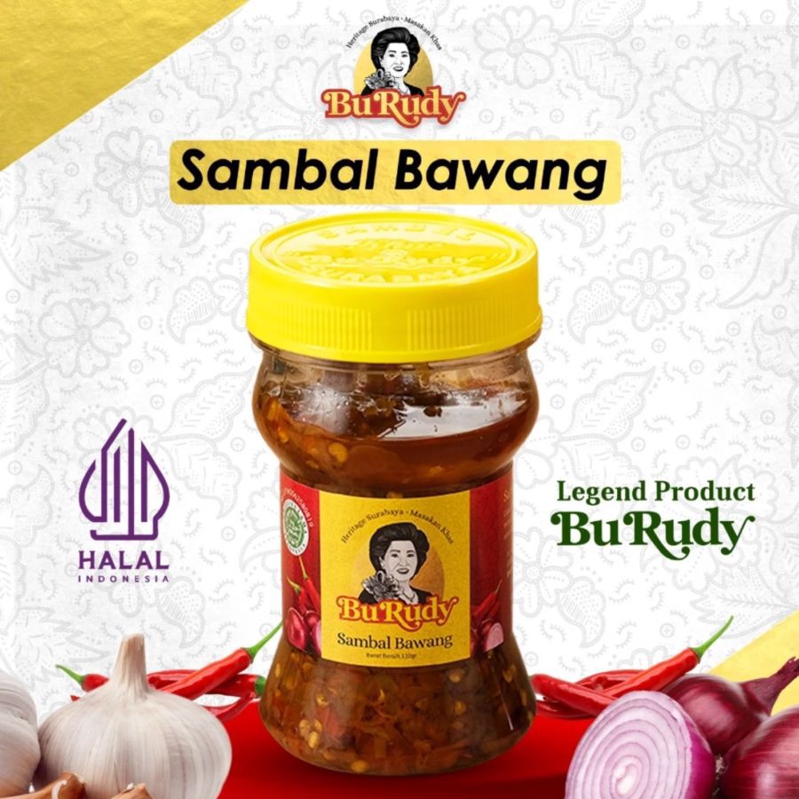 Sambal Khas Bu Rudy Sambal Bawang 110gram