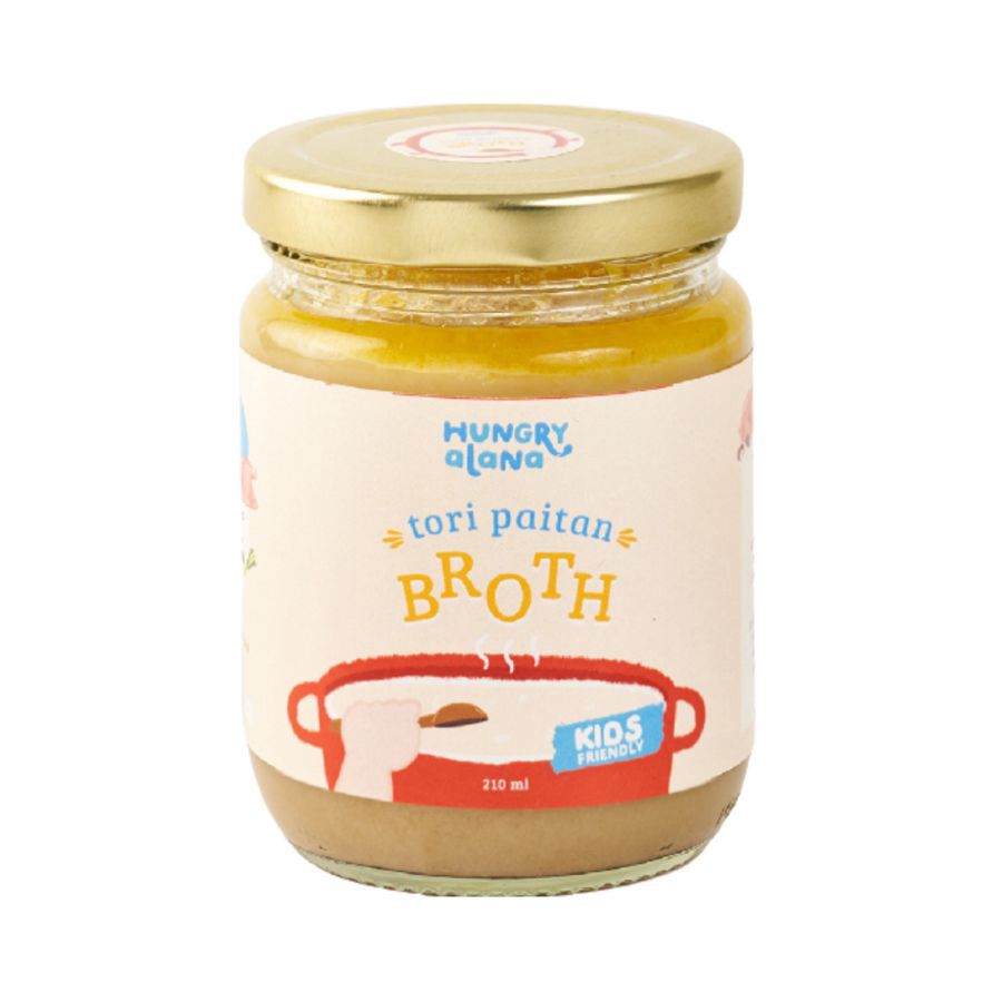 Hungry Alana Tori Paitan Broth Kaldu Ayam Probiotik MPASI 210ml