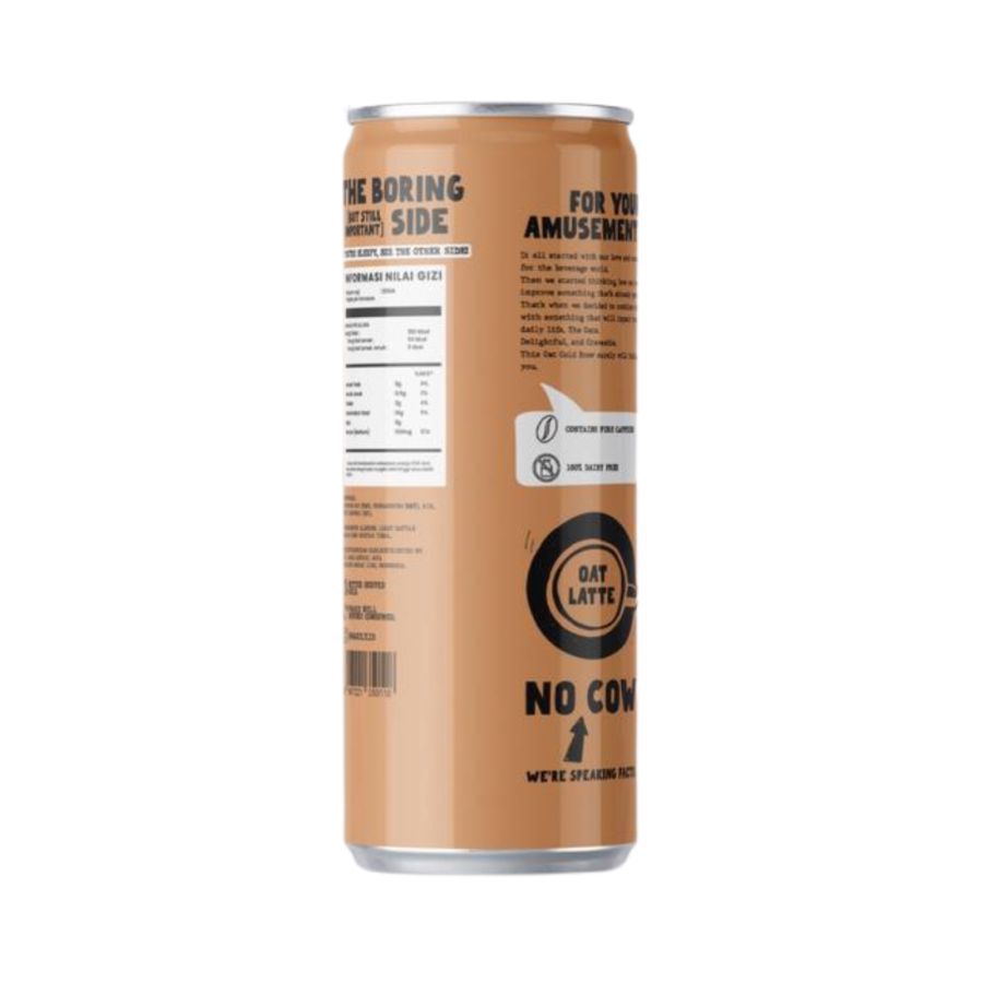 Wakely Cold Brew Coffee Oat Latte 230ml