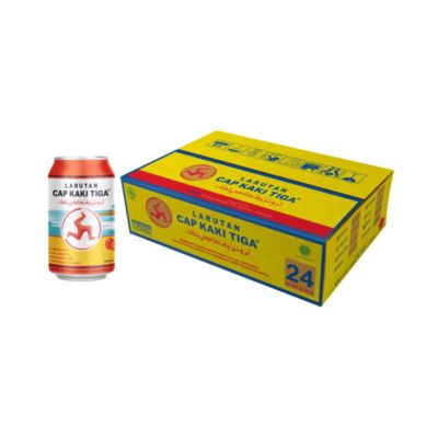 Larutan Cap Kaki Tiga Jeruk Dus 24pcs x 320ml