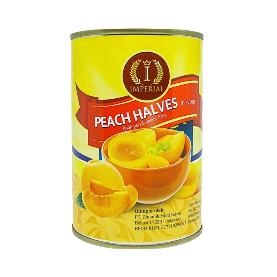 Imperial Peach Halves In Syrup 425gram