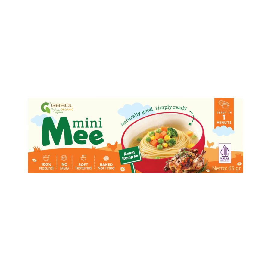 GASOL MiniMee Misoa Mie Instan Sehat Anak 65gram