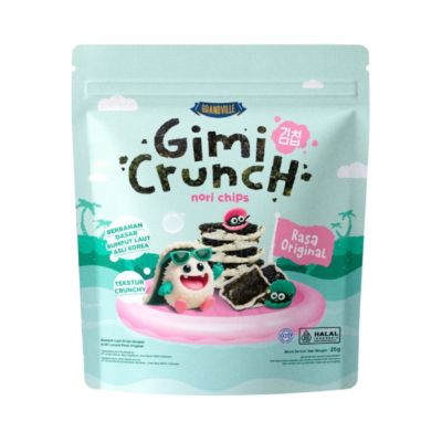 Grandville Gimi Crunch Nori Chips Rasa Original