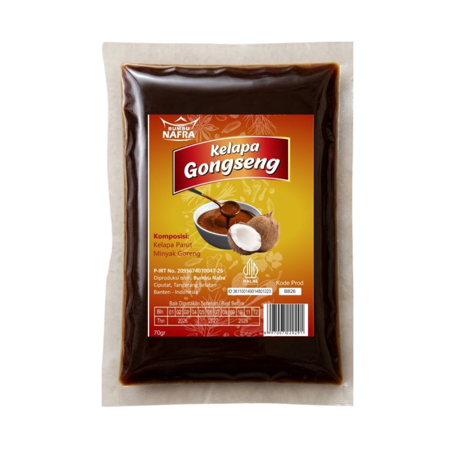 Nafra Bumbu Kelapa Gonseng 70gram