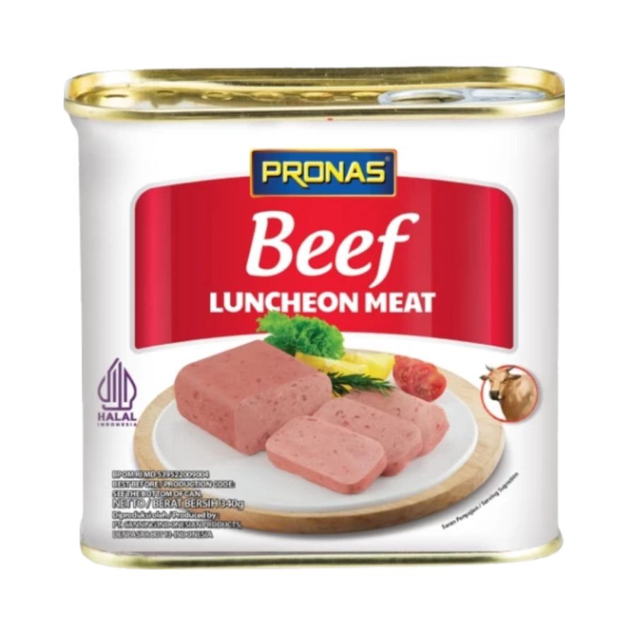Pronas Daging Sapi Luncheon Kaleng