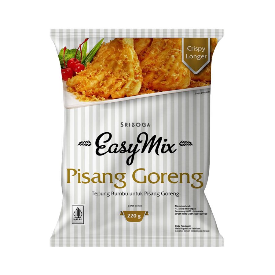 Sriboga EasyMix Tepung Bumbu Pisang Goreng 220gram