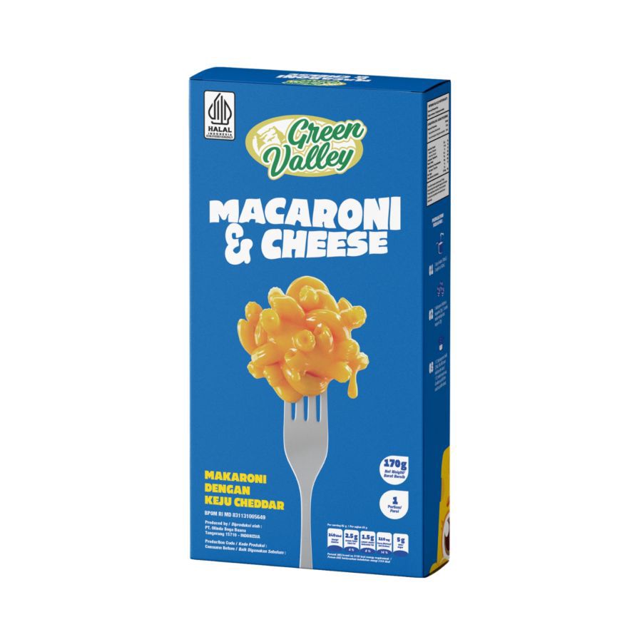 Green Valley Macaroni & Cheese Pasta 170gram