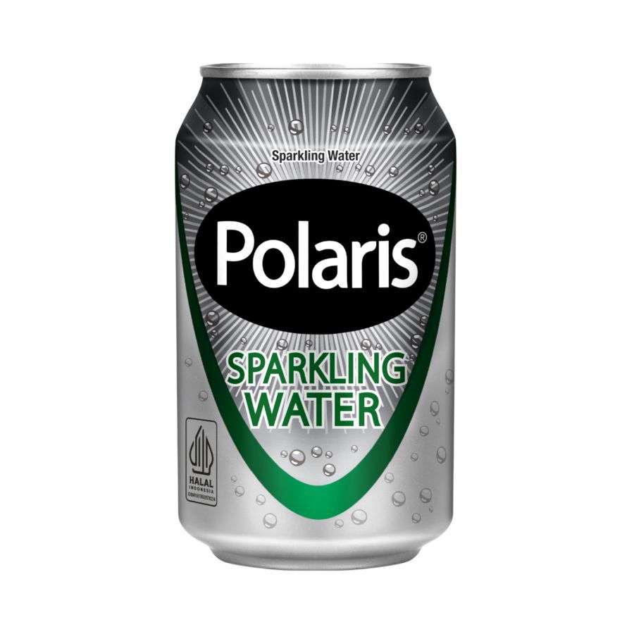 Polaris Sparkling Water Can 330ml