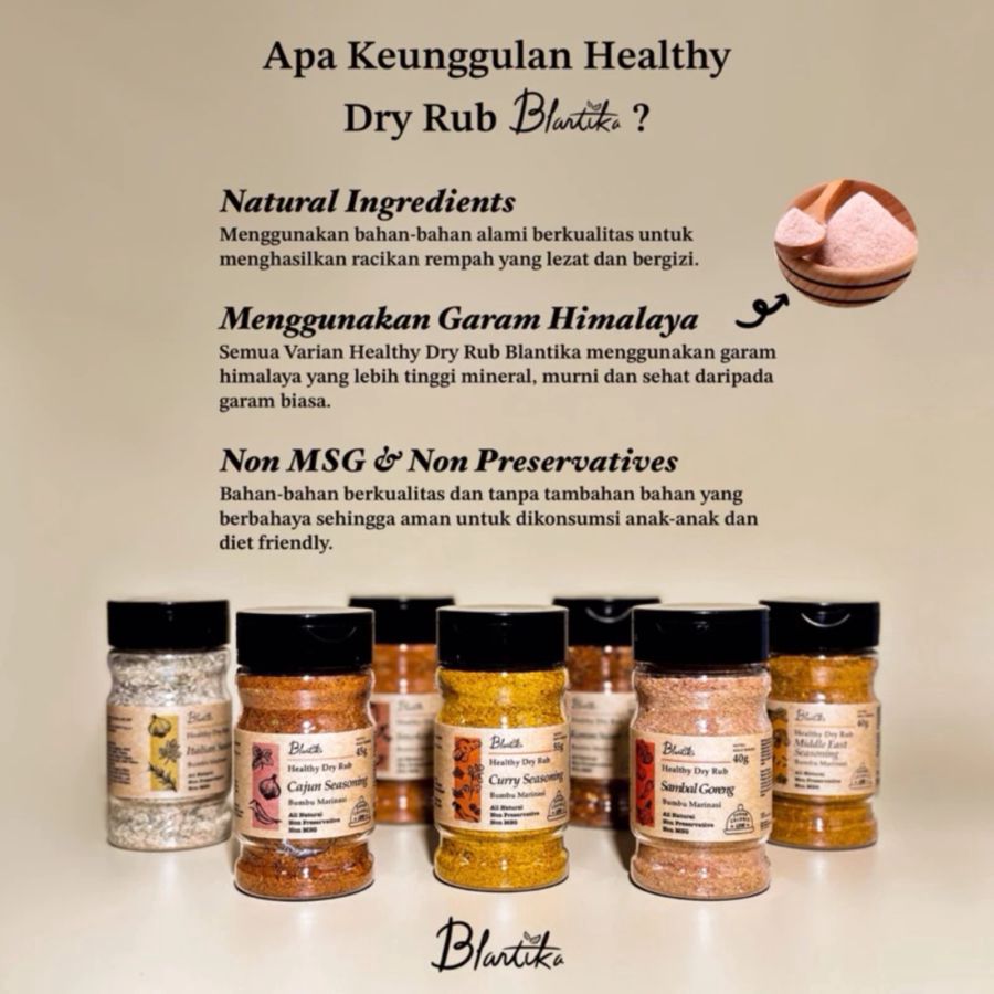 Blantika Sambal Goreng Healthy Dry Rub 20gram