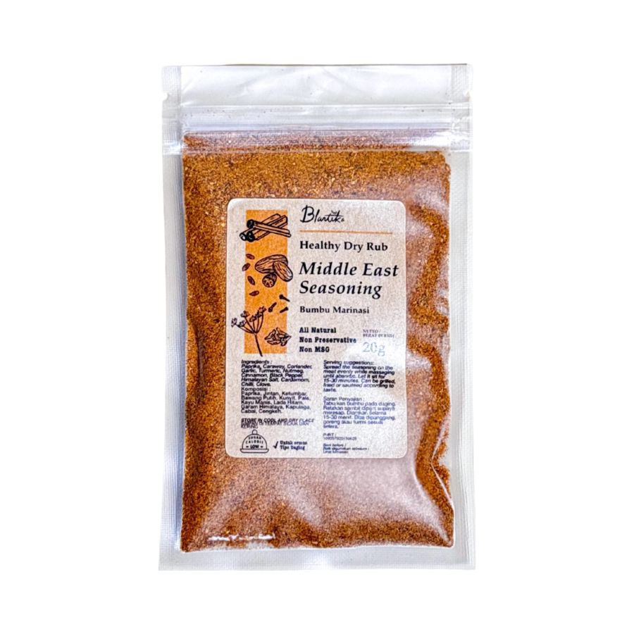 Blantika Middle East Seasoning Healthy Dry Rub 20gram
