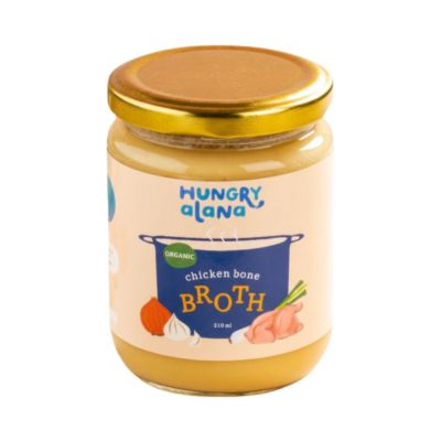 Hungry Alana Chicken Bone Broth High Fat MPASI