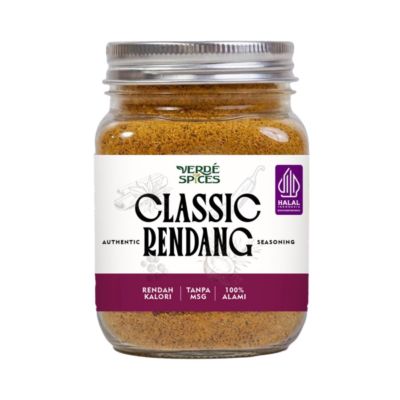 Verde Spices Classic Rendang Bumbu Marinasi Jar 100gram