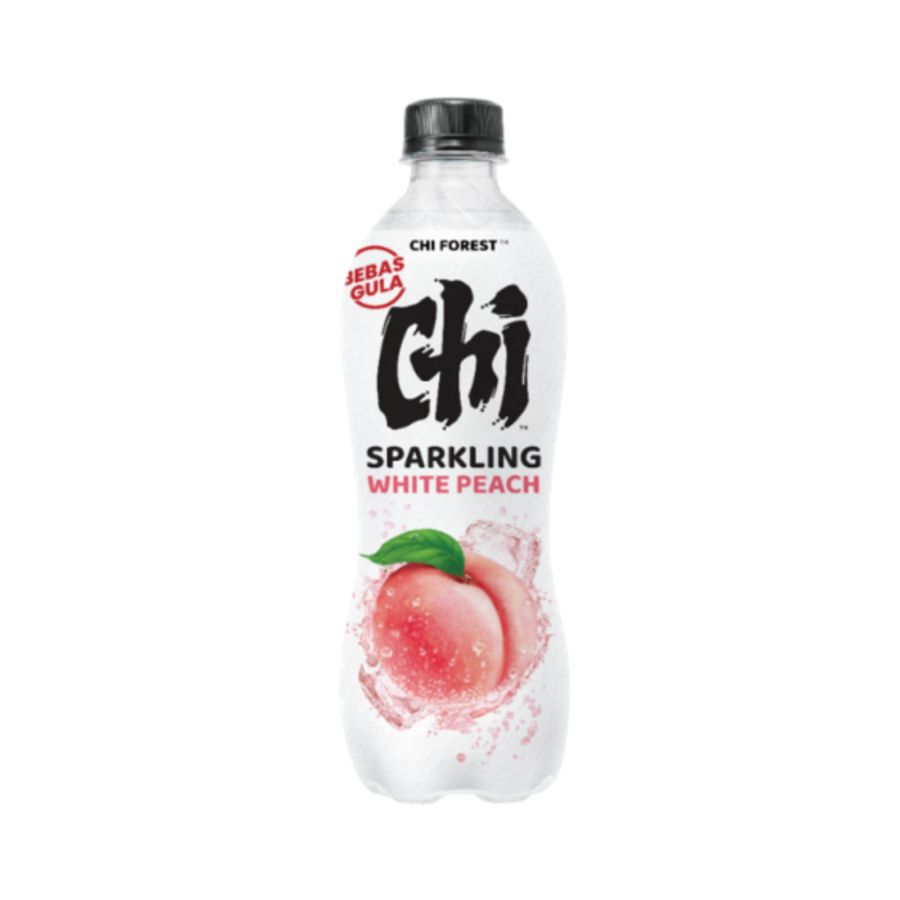 Chi Forest Sparkling Water White Peach 480ml