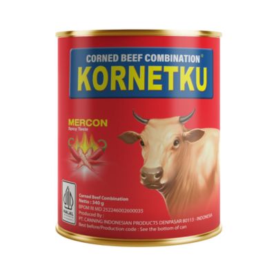 Kornetku Daging Sapi Kombinasi Rasa Mercon