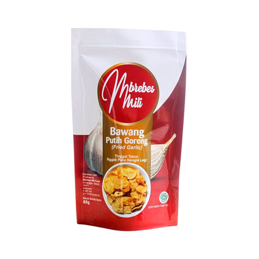 Mbrebes Mili Bawang Putih Goreng 65gram