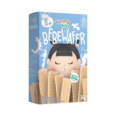 Yummy Bites Bebewafer Milk Snack Bayi 9+ Bulan