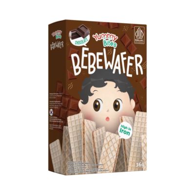 Yummy Bites Bebewafer Chocolate Snack Bayi 9+ Bulan