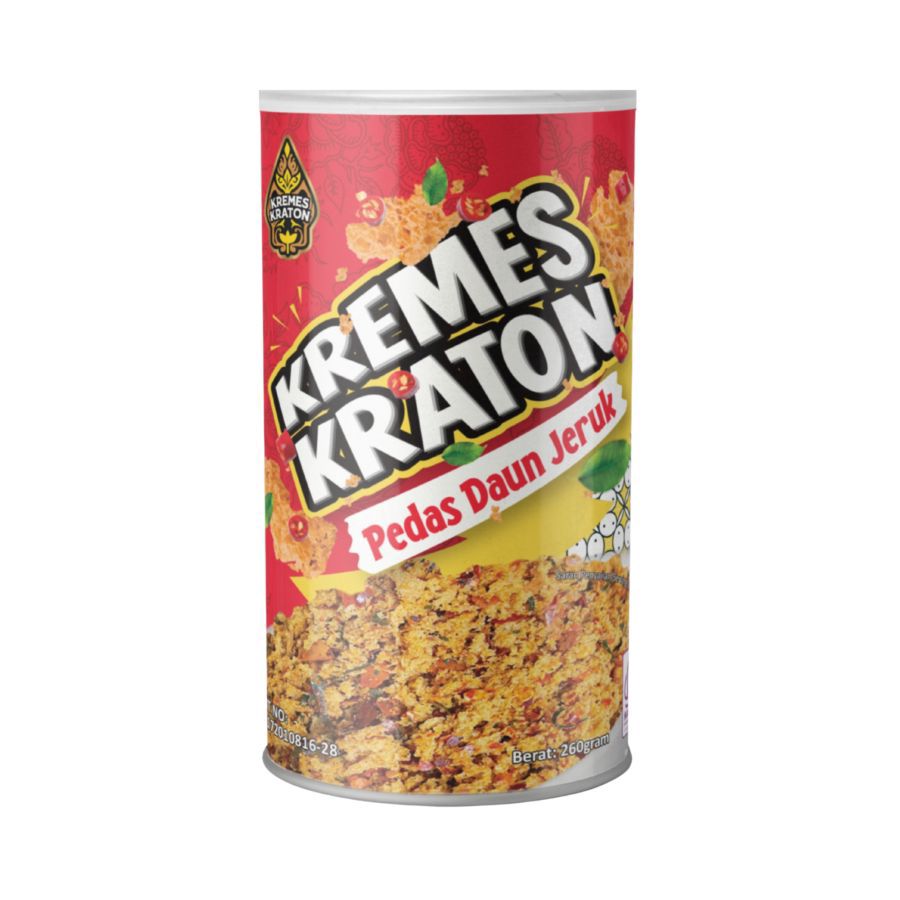 Kremes Kraton Pedas Daun Jeruk 260gram