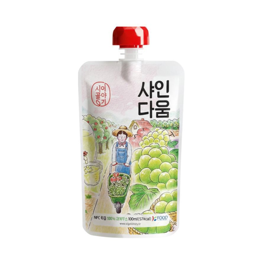 Sigolstory Shine Muscat Grape & Apple Juice 100ml