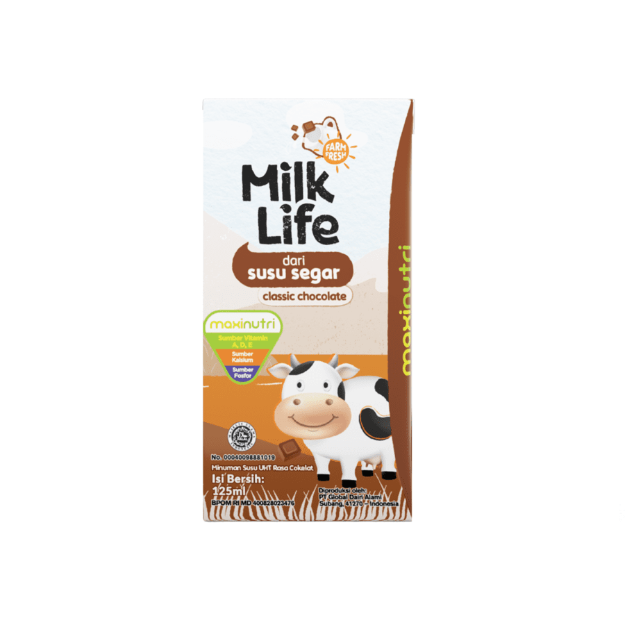 Milk Life Kids Chocolate Susu UHT 115ml
