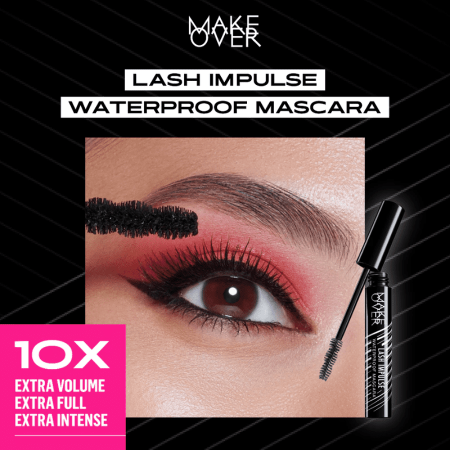 MAKE OVER Lash Impulse Waterproof Mascara 9ml