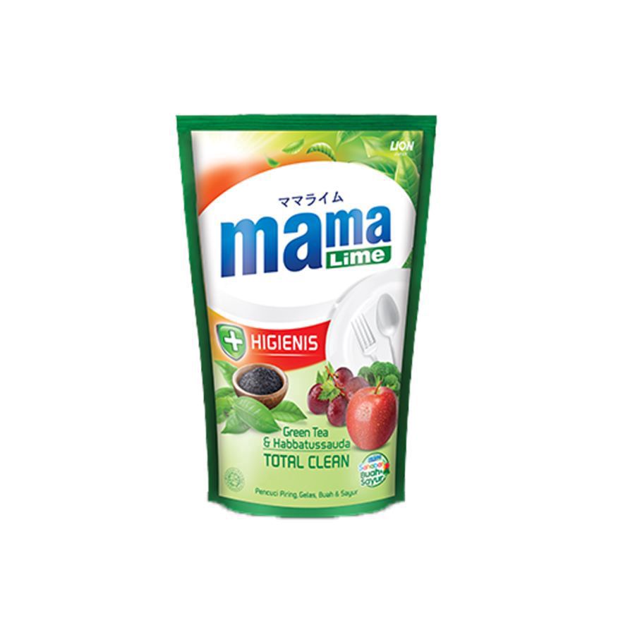 Mama Lime Green Tea & Habbatussauda Cairan Cuci Piring 680ml